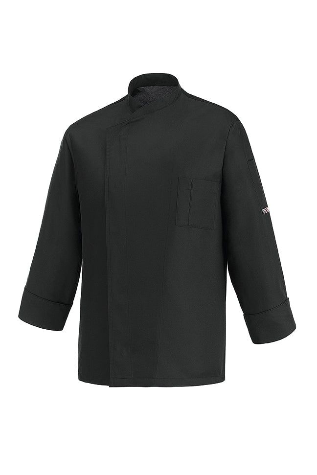Giacca cuoco retro traspirante bottoni automatici Egochef Ottavio 2064-2065