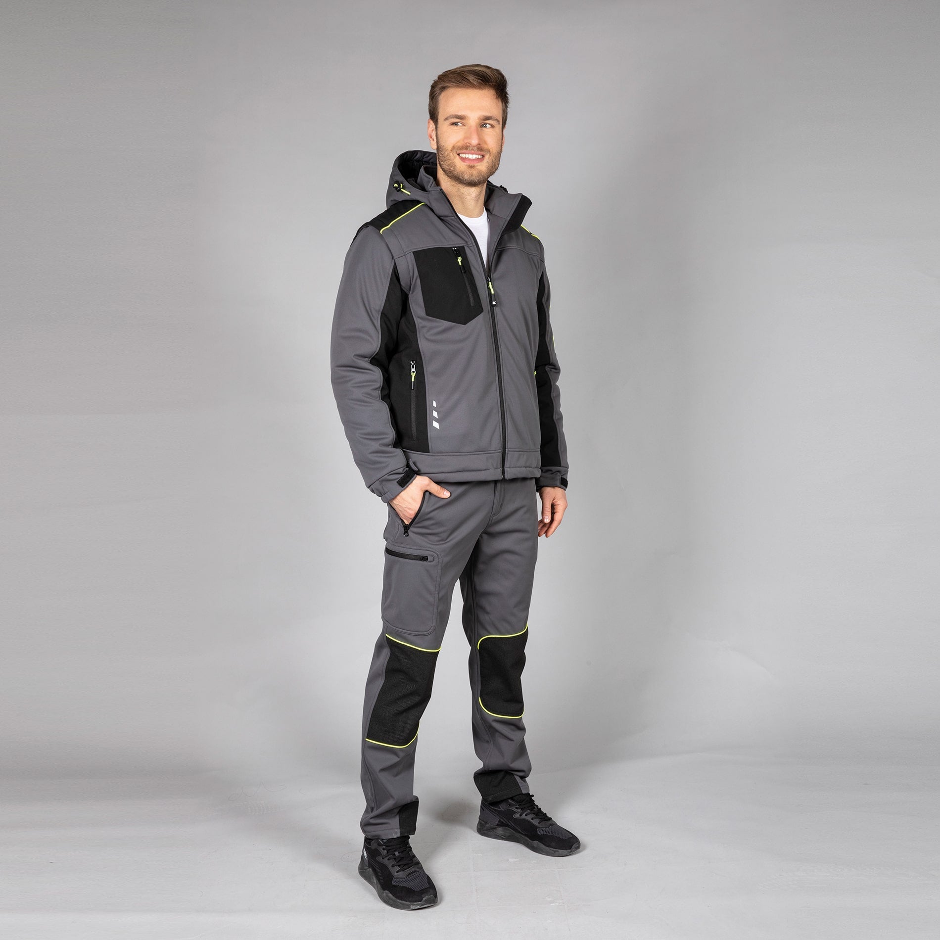 Pantaloni 4 stagioni softshell JRC Tonale Medium 260 gr
