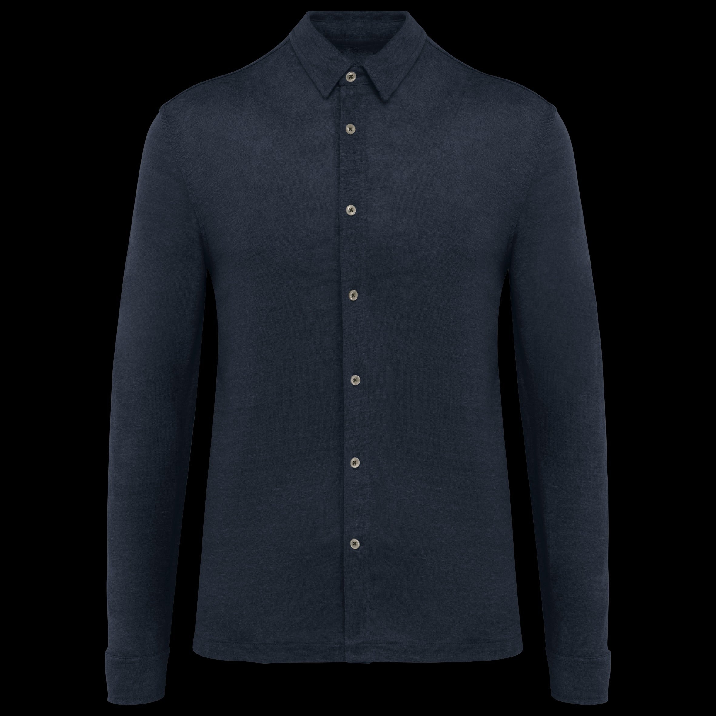 Spasso-camicia-manica-lunga-blu-navy-SP518