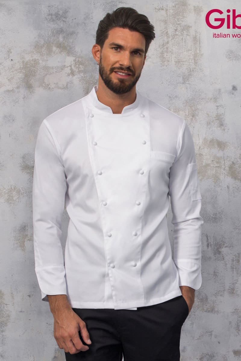 Giacca cuoco showcooking Giblor's Alessio 24P08G390