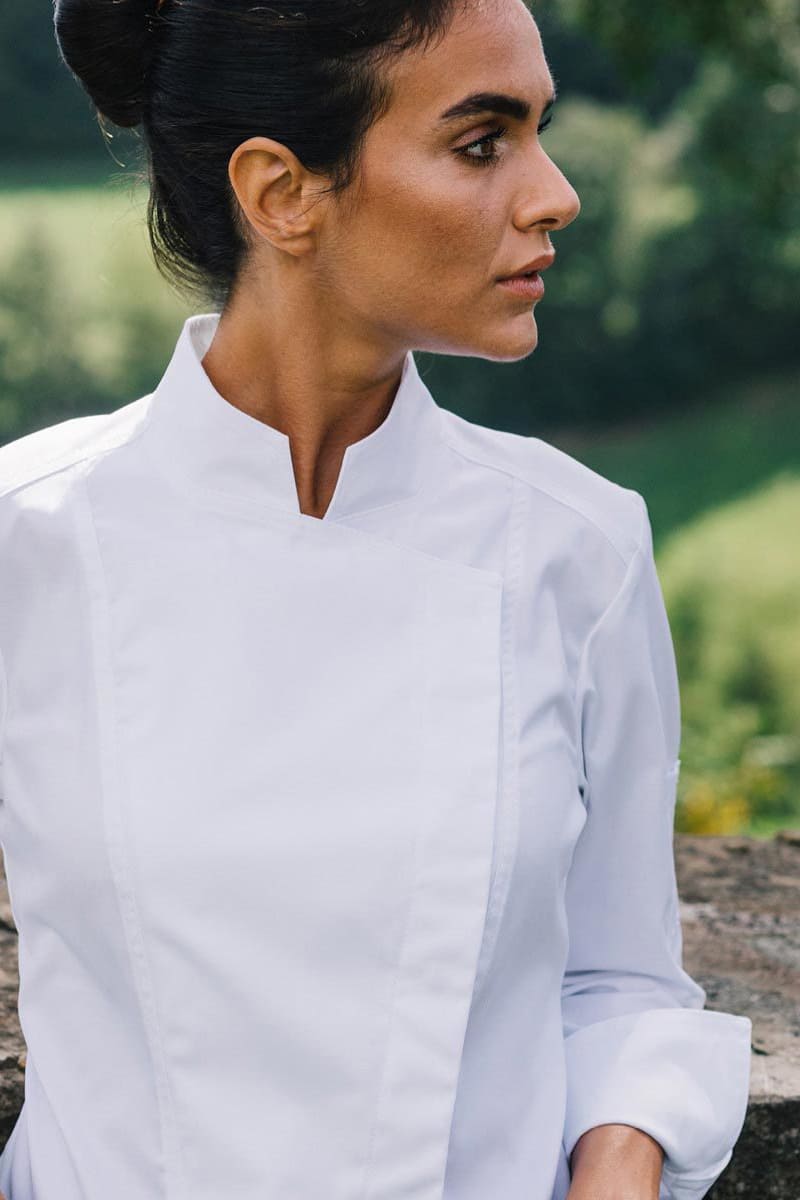 Giacca cuoca showcooking Giblor's Bridget 23P08G352