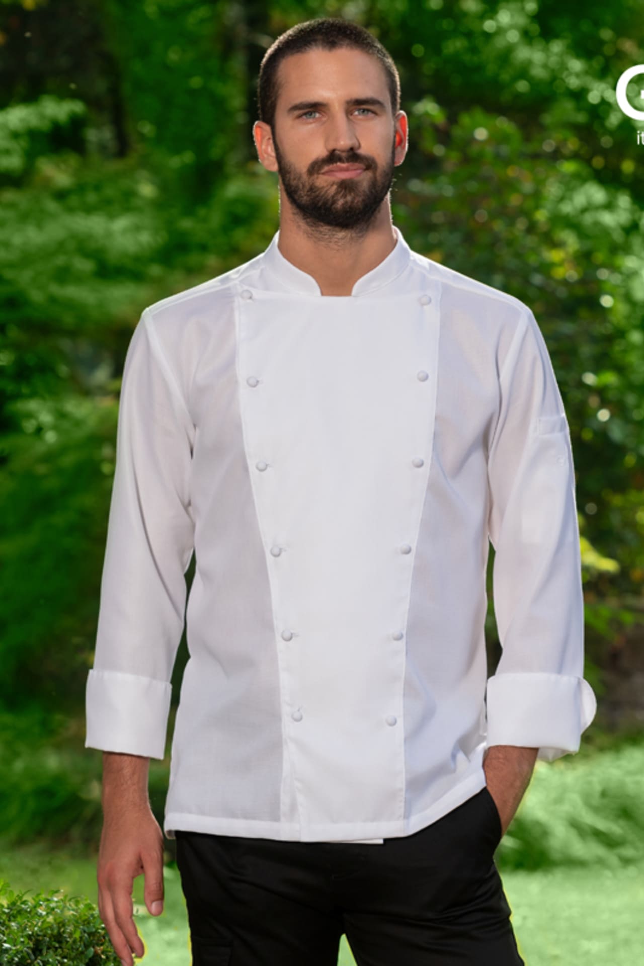 Giacca cuoco showcooking Giblor's Dante 22P08G291