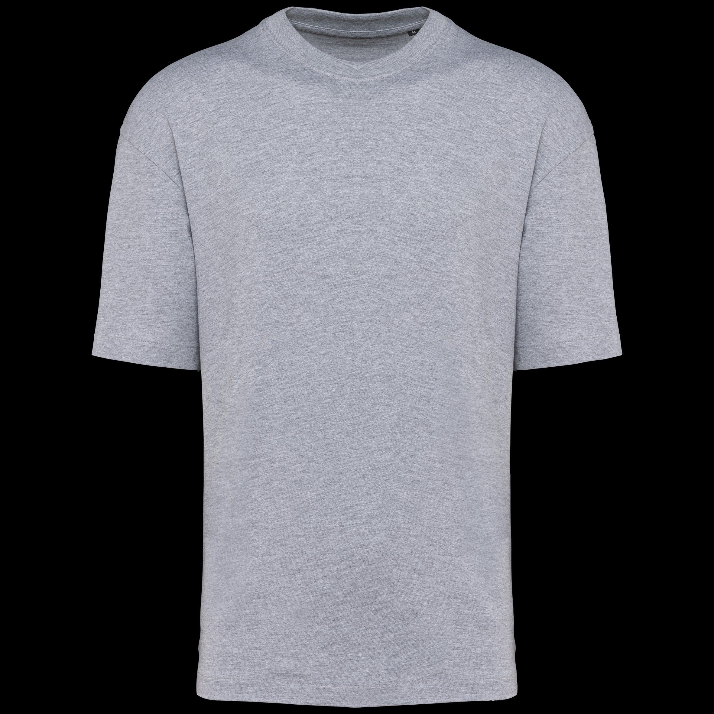 kariban-t-shirt-oversize-cotone-grigio-k3008