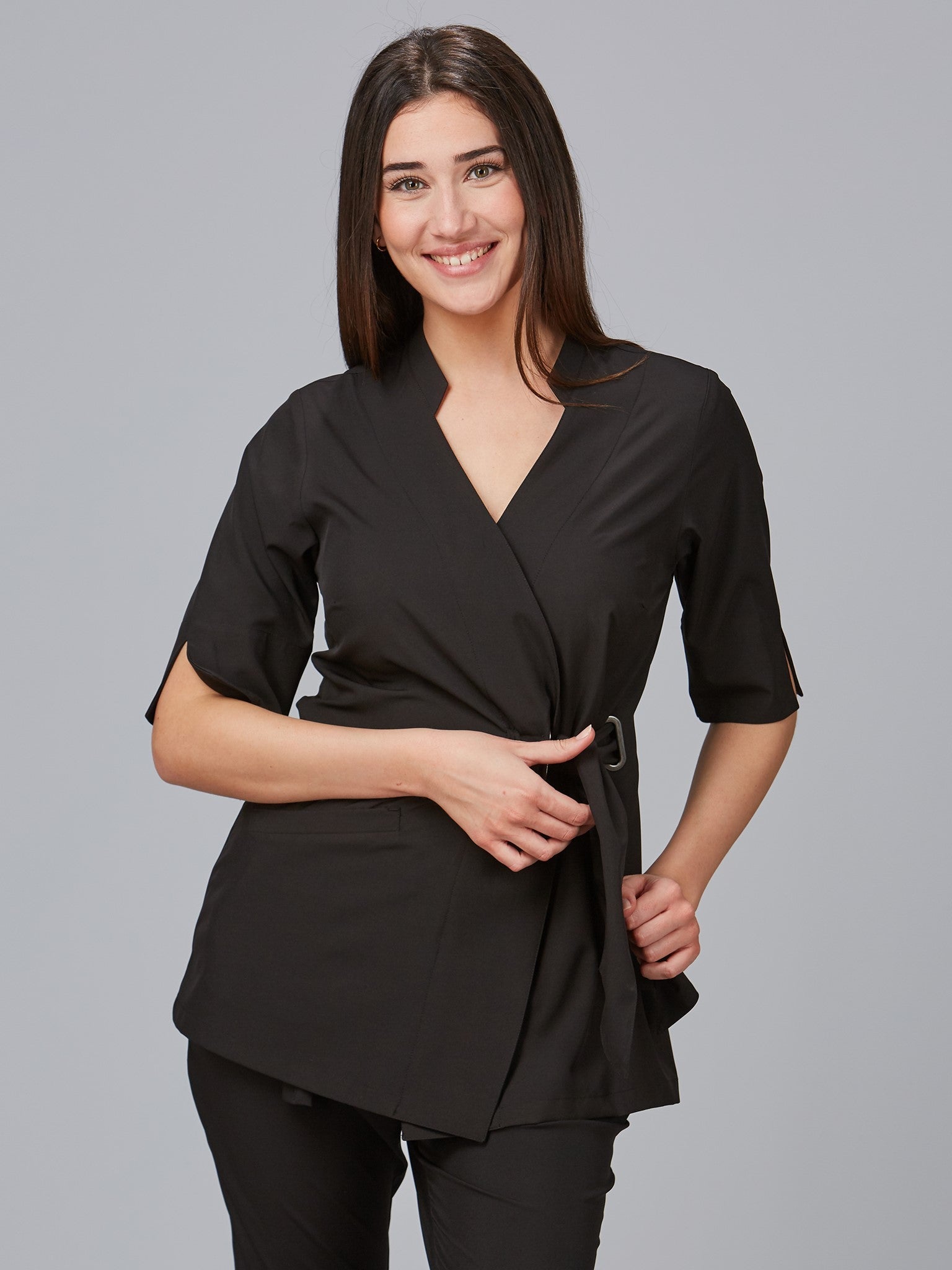 Vestibilità top aderente estetica