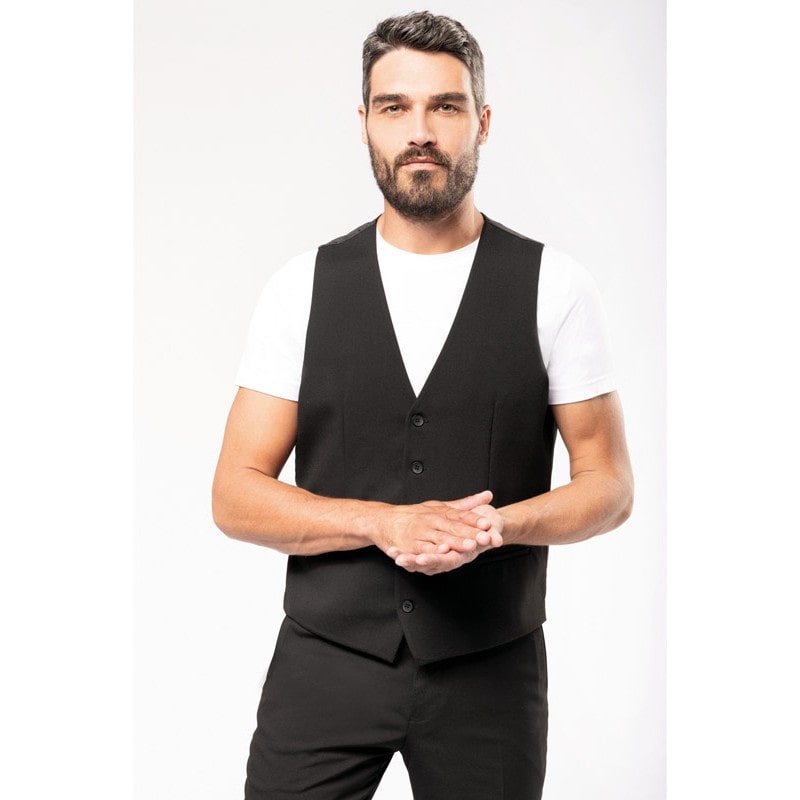 Gilet uomo parrucchieri - Westrose SRL - Abbigliamento da Lavoro Personalizzato