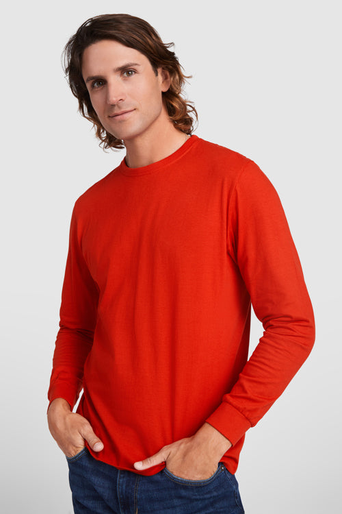 T-shirt manica lunga cotone Roly Pointer 165 gr
