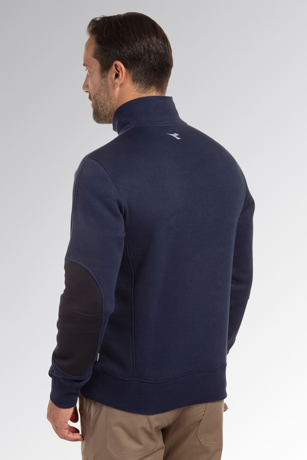 Felpa mezza zip Diadora HZ Litework 280 gr