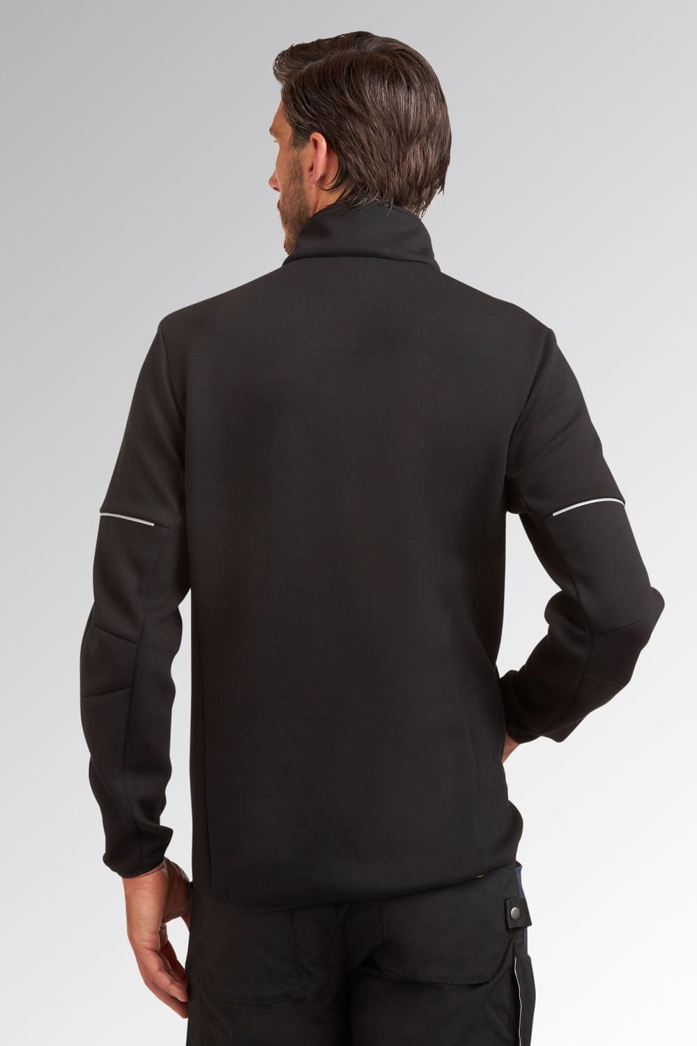Felpa zip intera Diadora Hybrid Tactic 330 gr