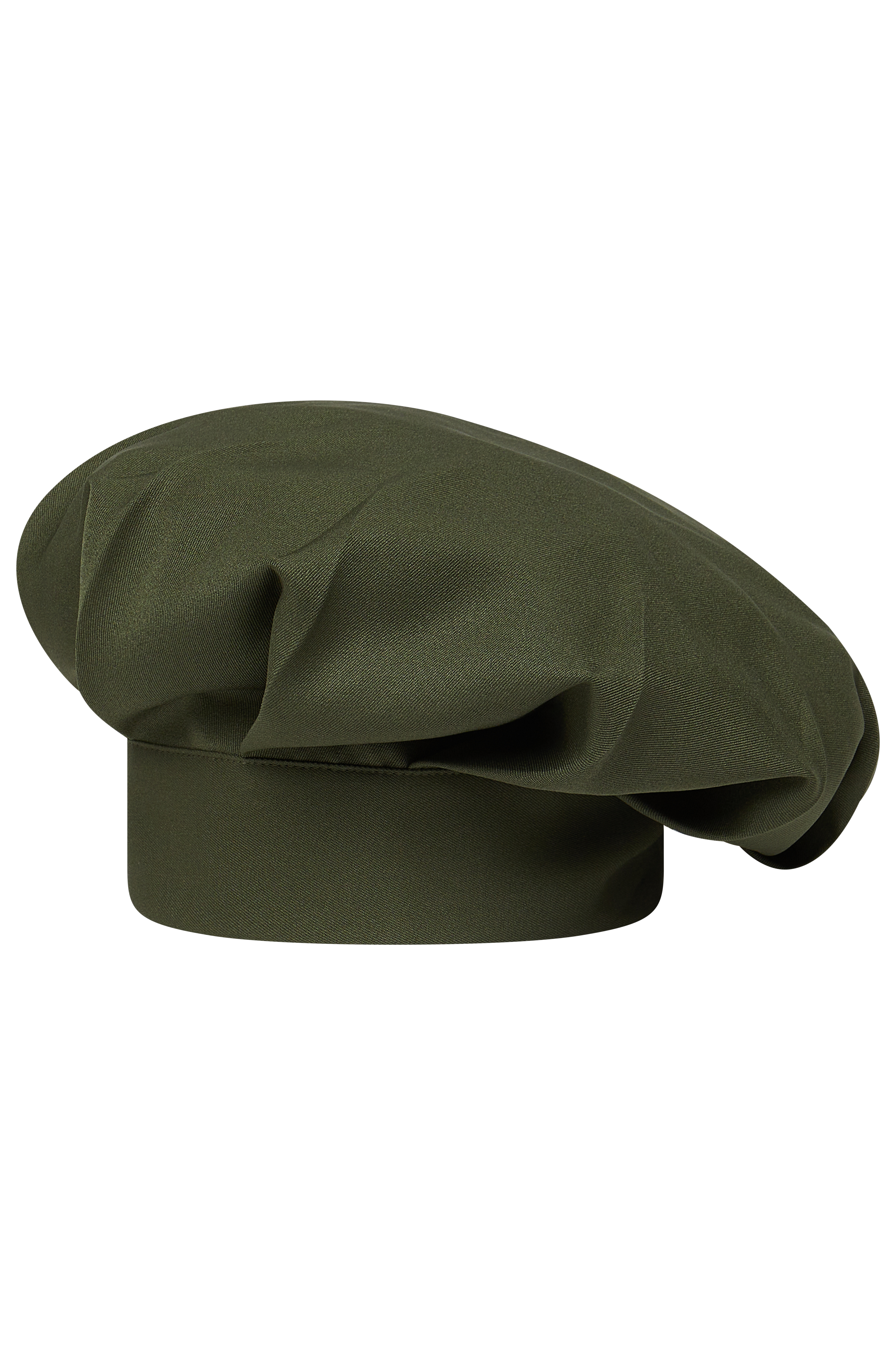Cappello gran chef velcro sarga poliestere 400014