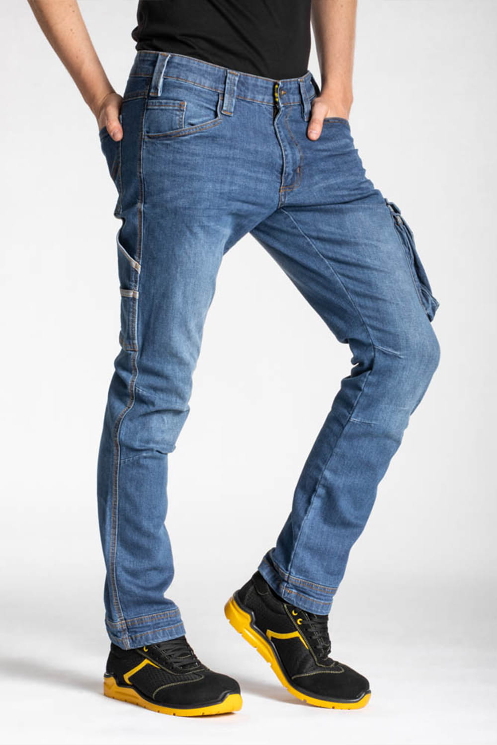 Jeans da lavoro Rica Lewis Job – stretch, multitasche, durata garantita