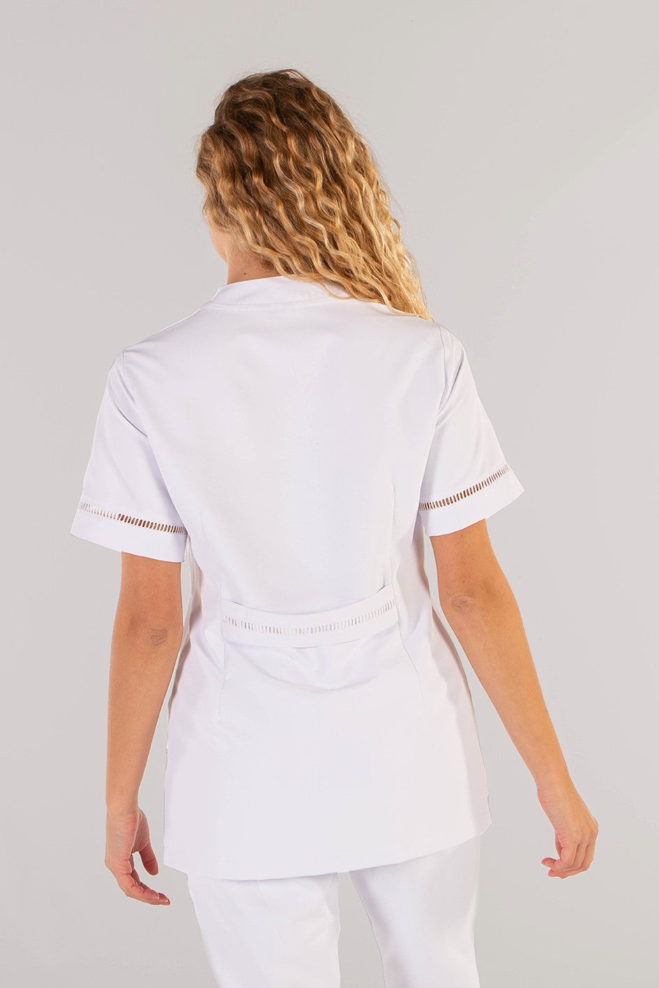Casacca donna microfibra scollo a V 2-Pockets Fatima