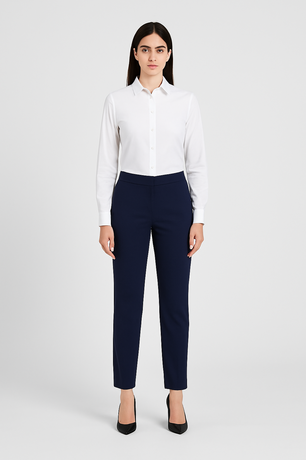 Pantalone donna mistolana elasticizzato Giblor's Matilde