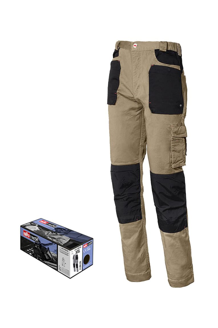 Pantaloni 4 Stagioni elasticizzati Issa Line Bicolor