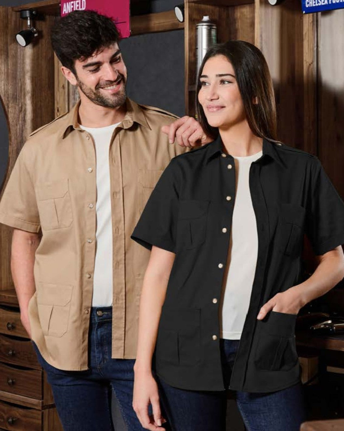 Camiciotto unisex cotone stretch Ciron 600054