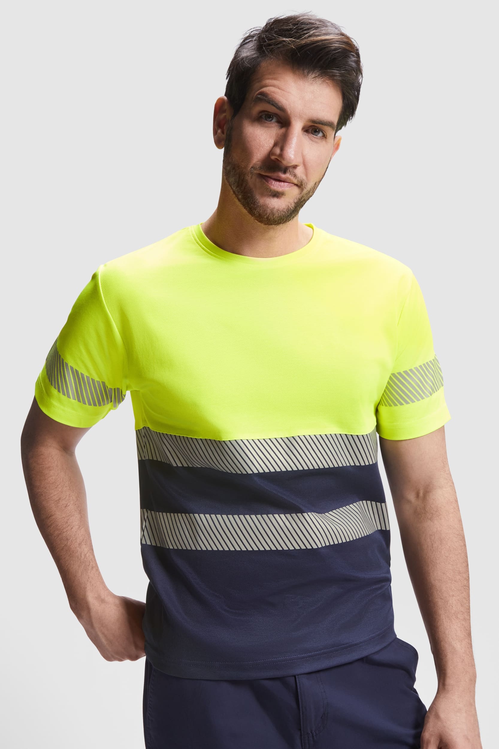 T-Shirt alta visibilità Roly Tauri 170 gr