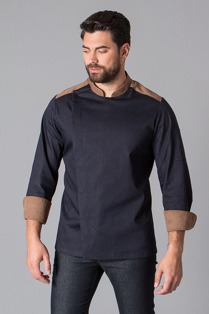 Giacca cucina in jeans unisex Castro 946700