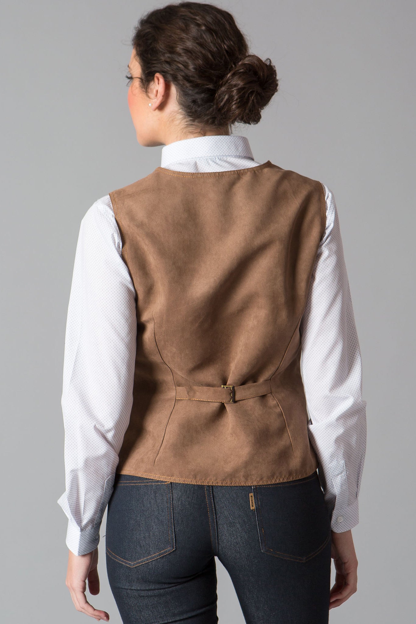 Gilet donna in jeans Baena 994700