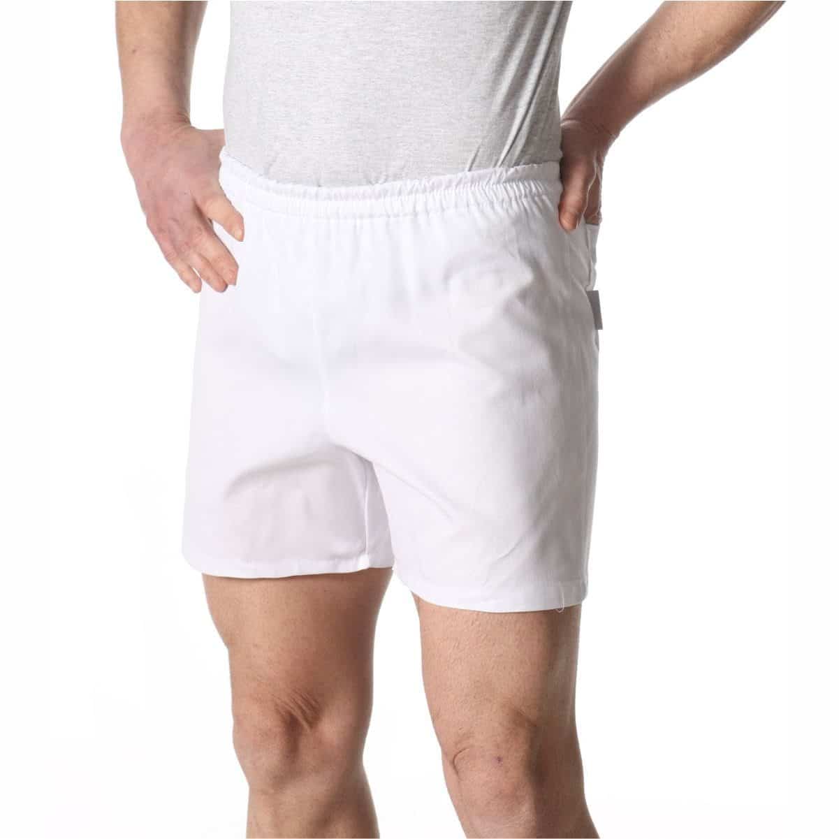 Pantaloncini panificio con elastico 100% cotone Cipro