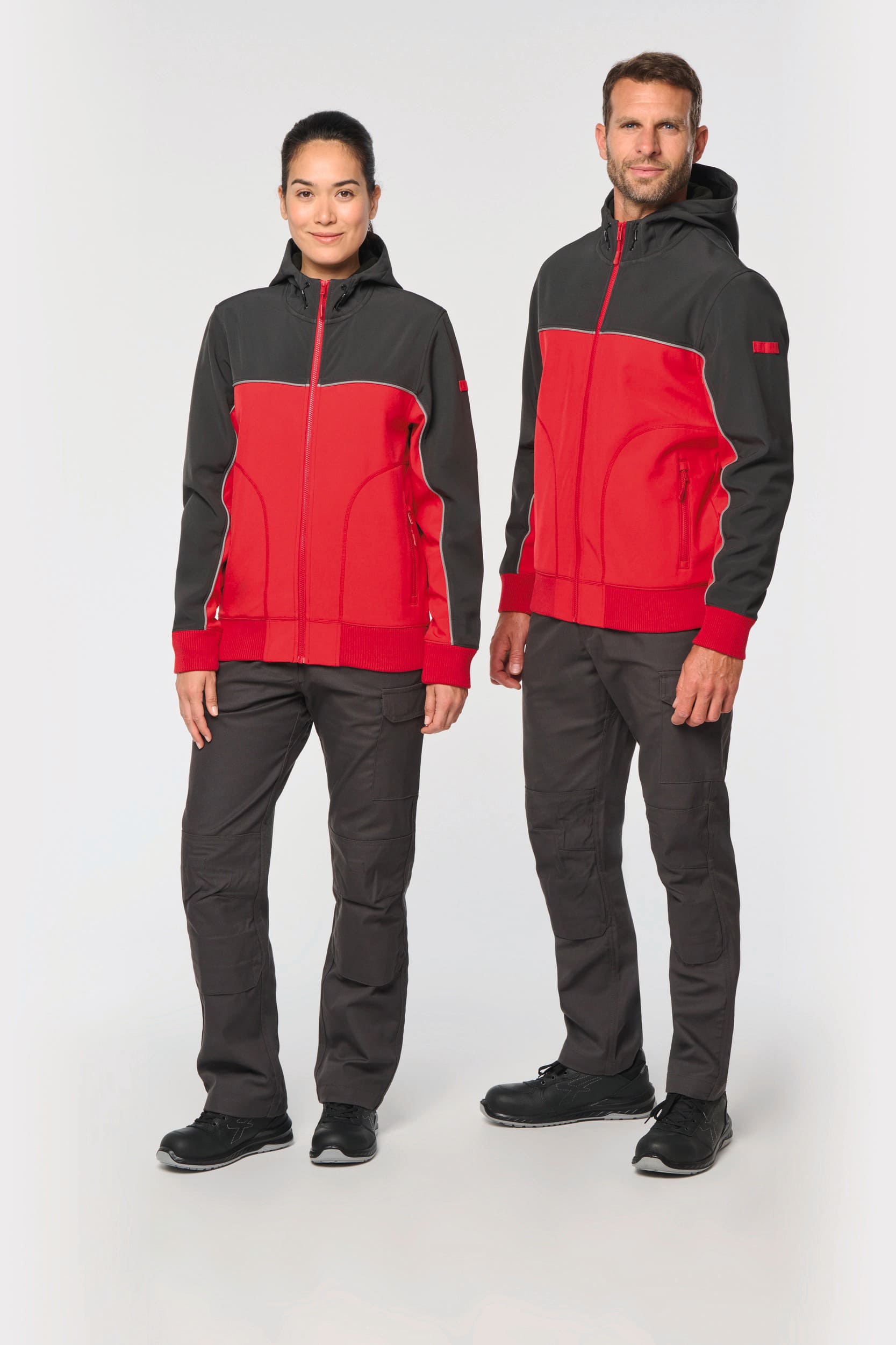 Giubbotto softshell bicolore 300 gr WK450