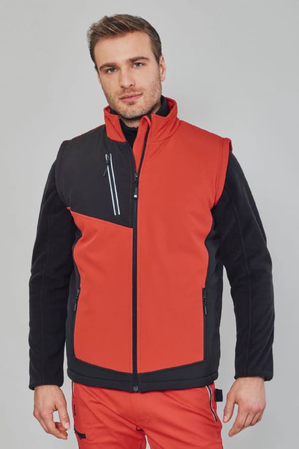 Gilet in softshell imbottito JRC Monterosa Heavy 320 gr