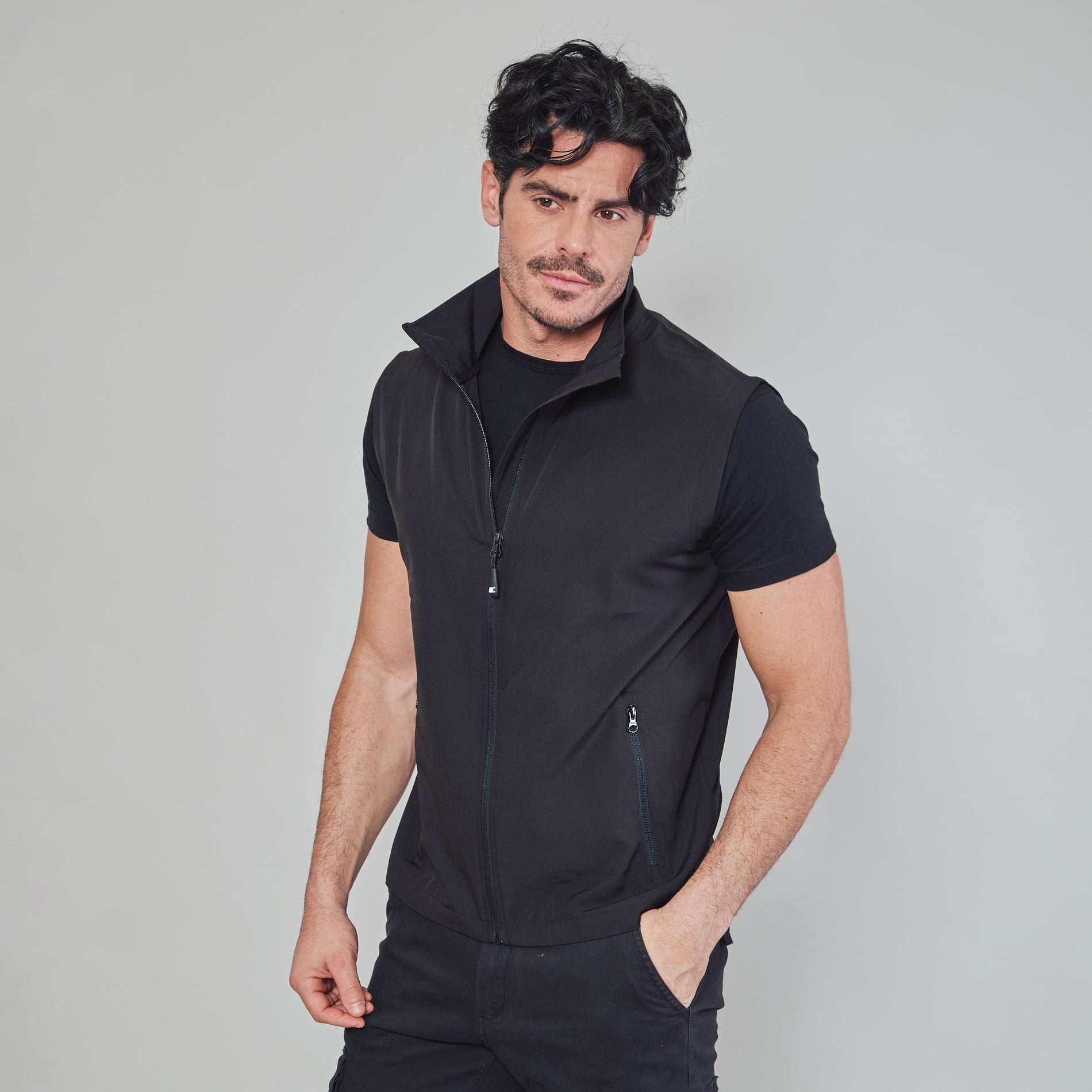 Gilet idrorepellente elasticizzato JRC Taormina
