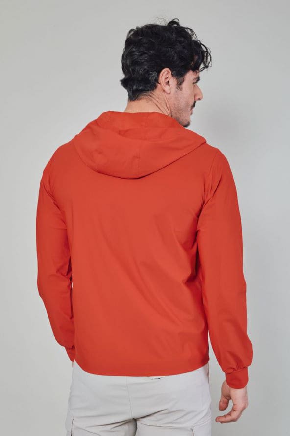 Giacca idrorepellente elasticizzata con cappuccio JRC Biarritz