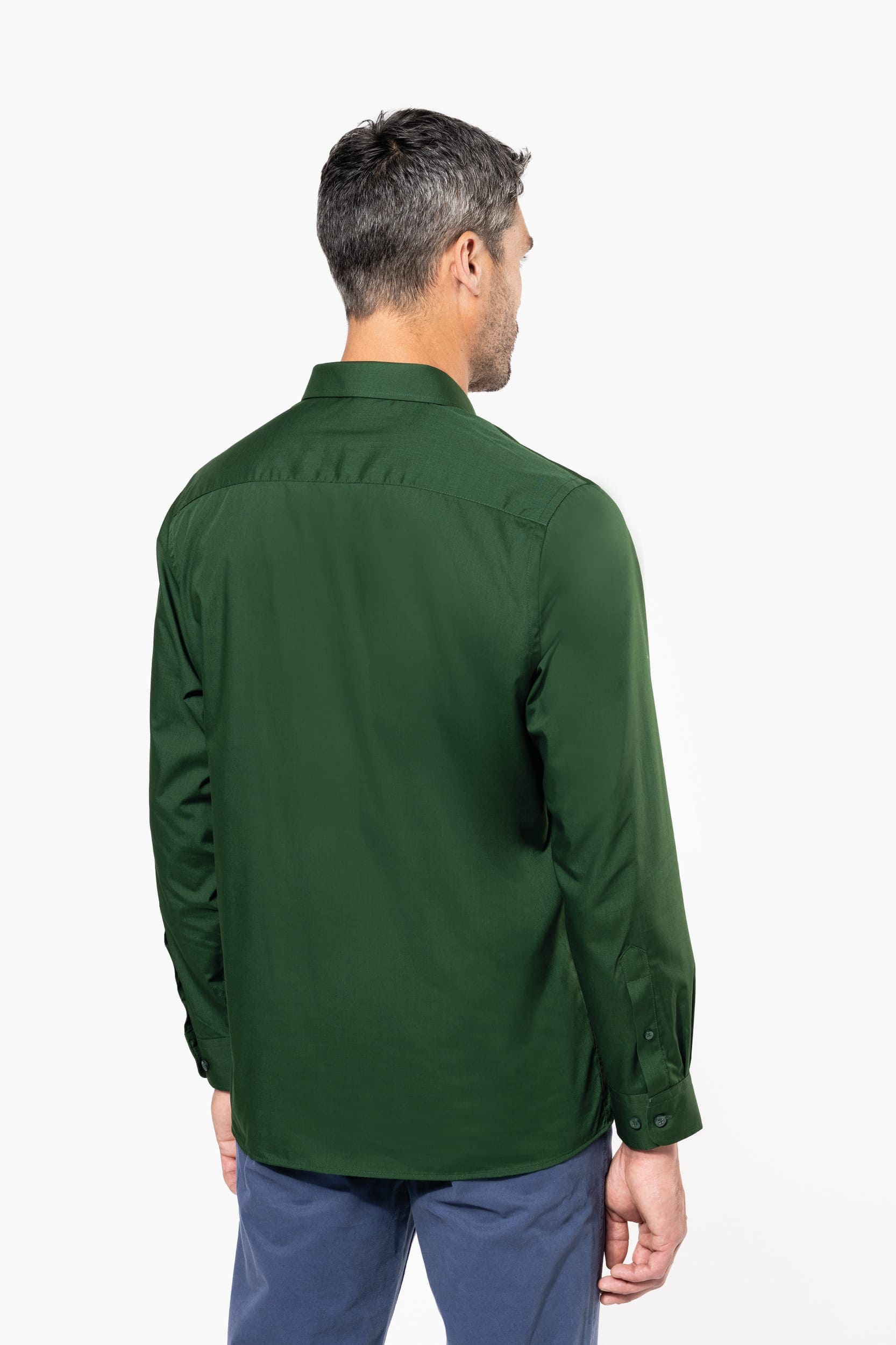 Camicia uomo popeline policotone facile da lavare K545