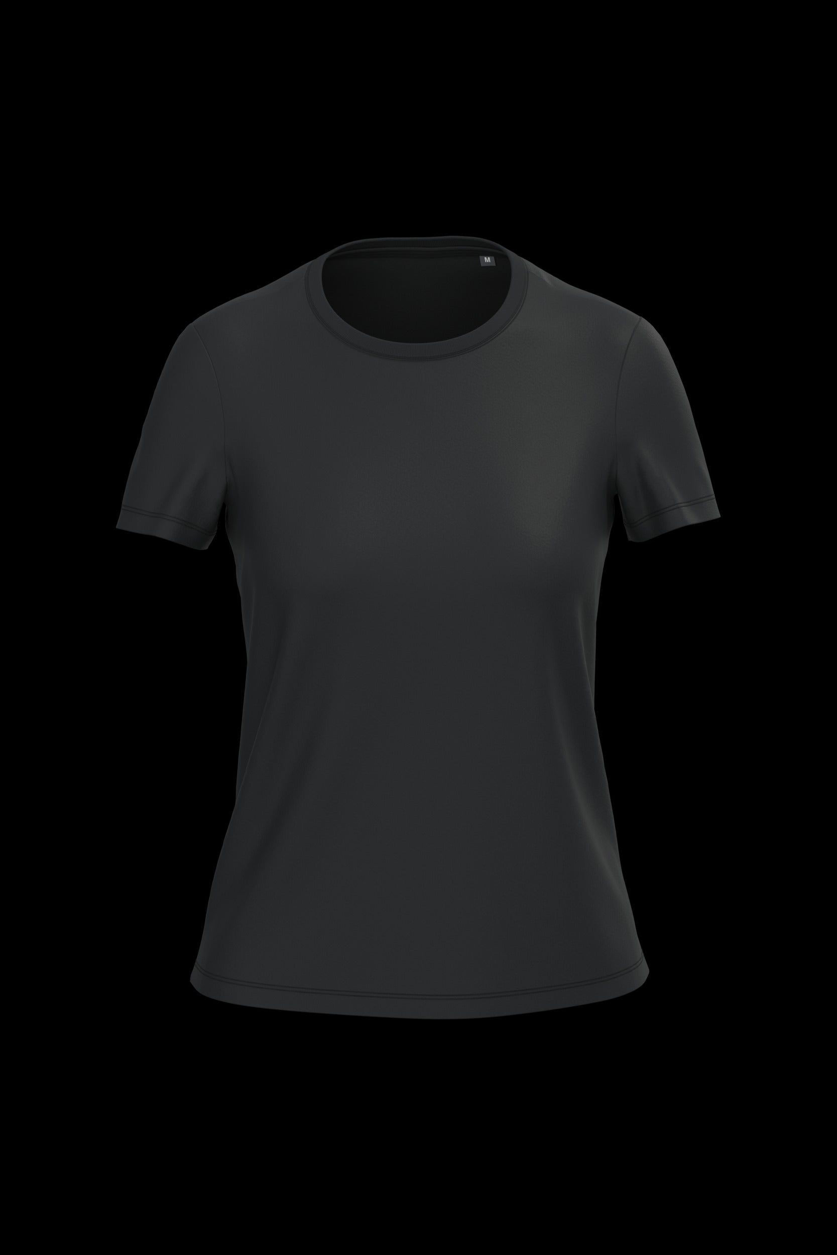 Kariban-t-shirt-nero-K3052IC