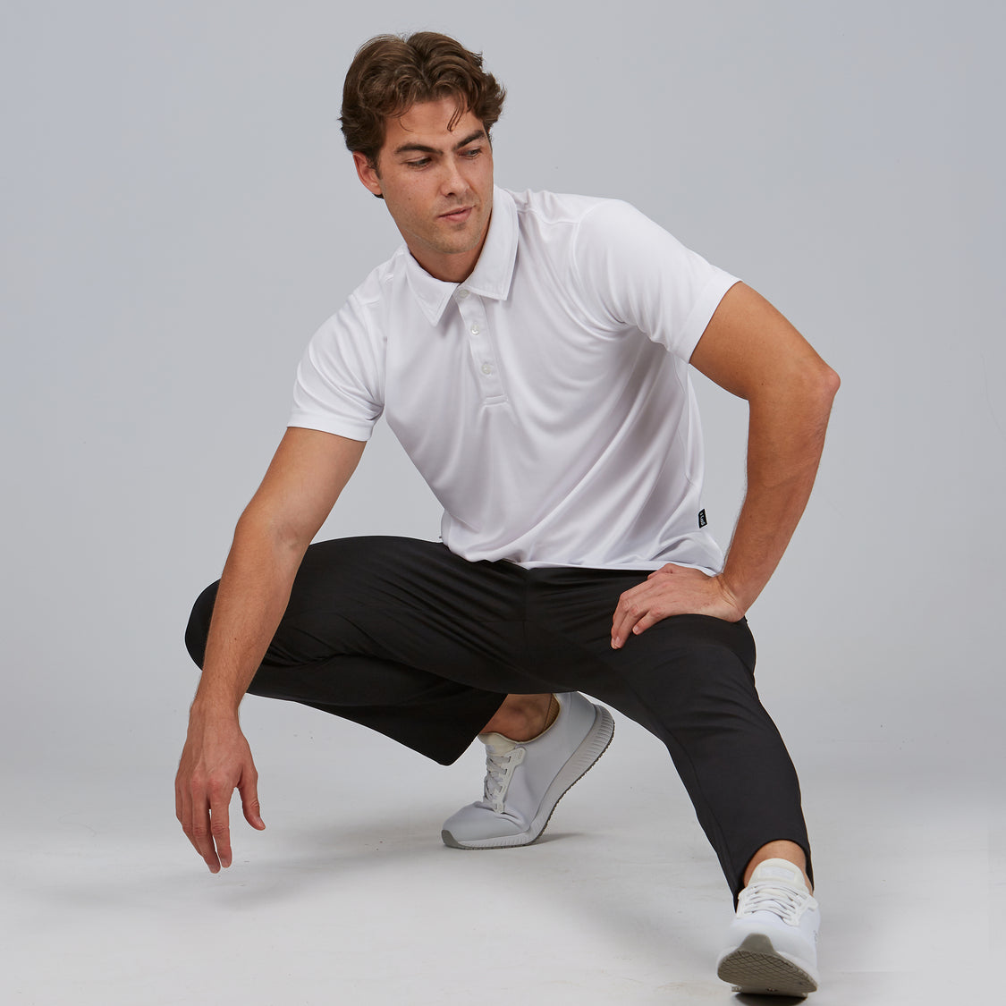 Pantaloni uomo super-elastik antimacchia Gary's Interlock 700018