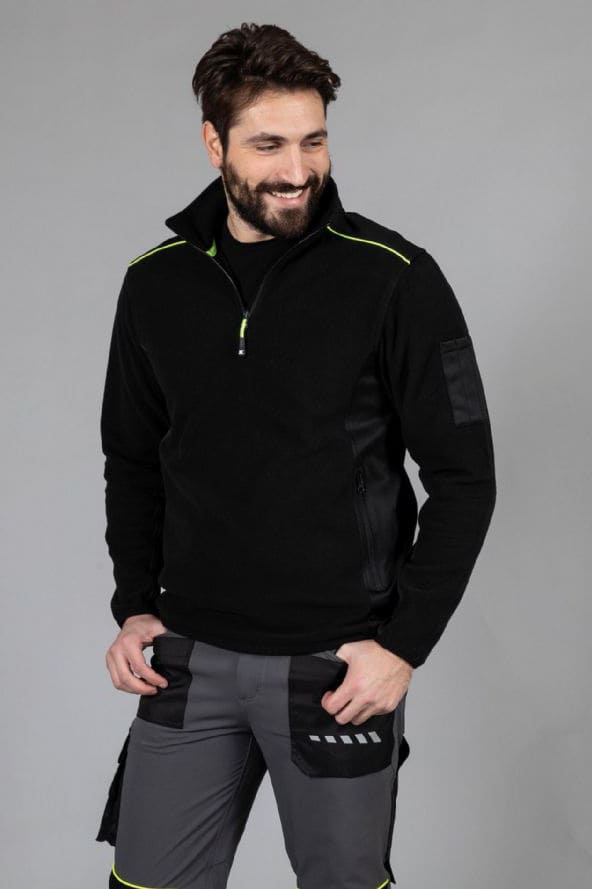 Pile mezza zip JRC Livigno 280 gr