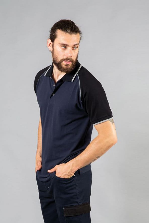 Polo in cotone elasticizzato JRC Chicago 200 gr
