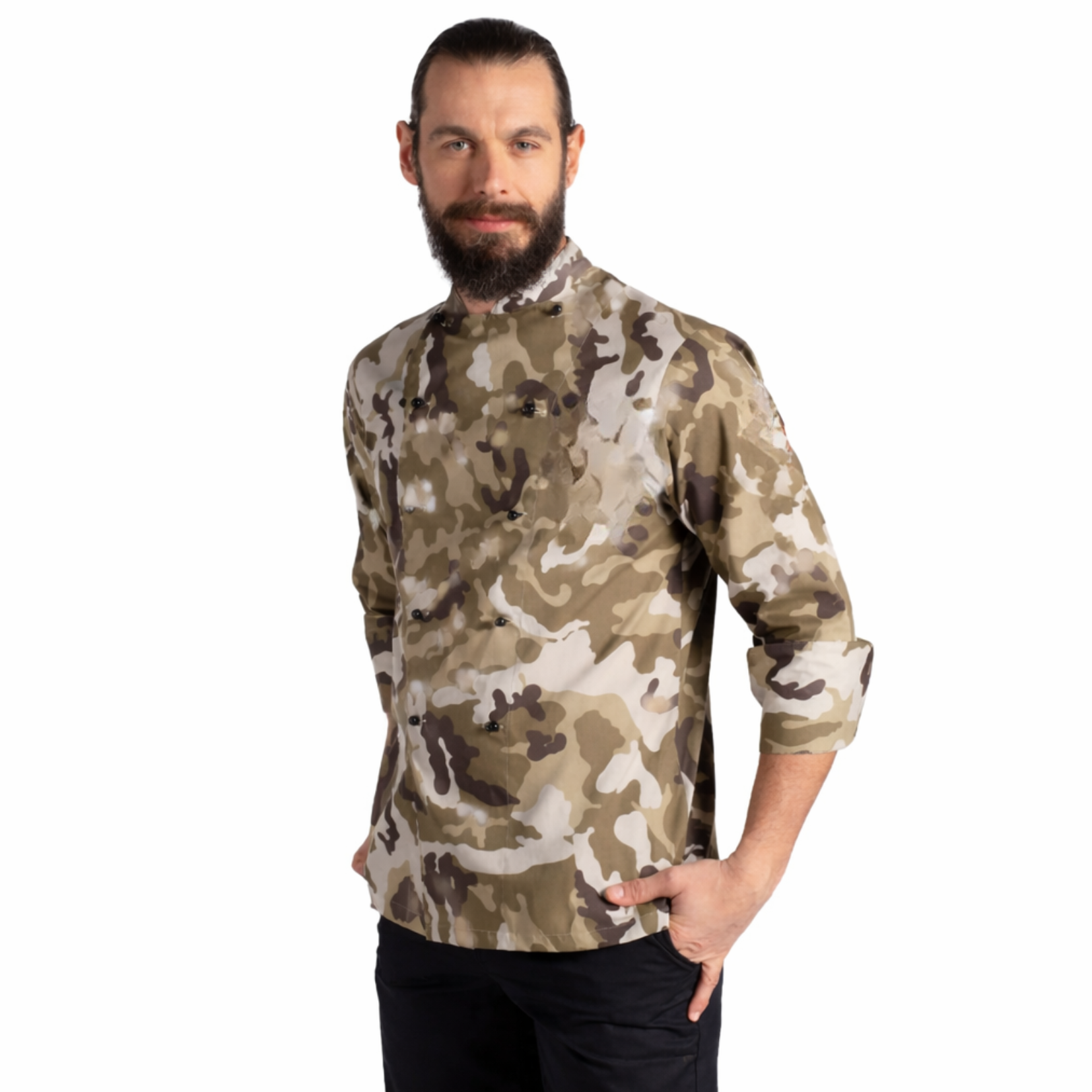 Giacca cucina unisex Ryan Camouflage