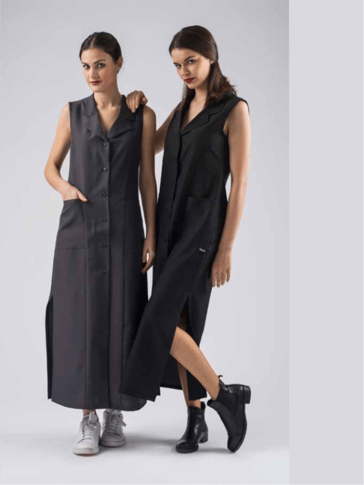 Abito lungo smanicato antideco Endi Alaska - Westrose SRL - Abbigliamento da Lavoro Personalizzato