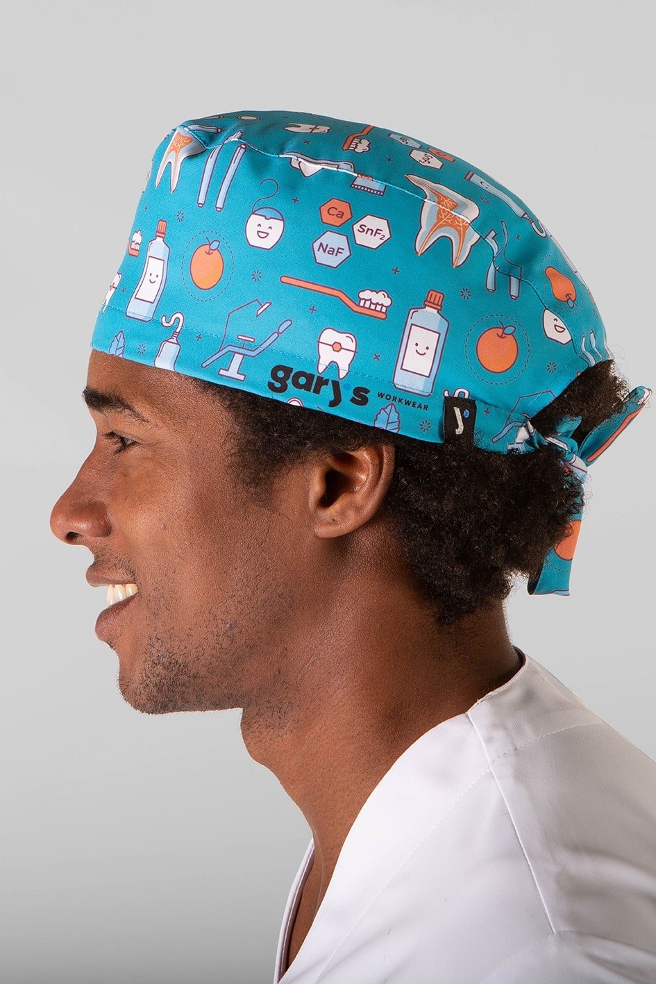 Bandana unisex con lacci microfibra fantasia Gary's 447300 - Westrose SRL - Abbigliamento da Lavoro Personalizzato