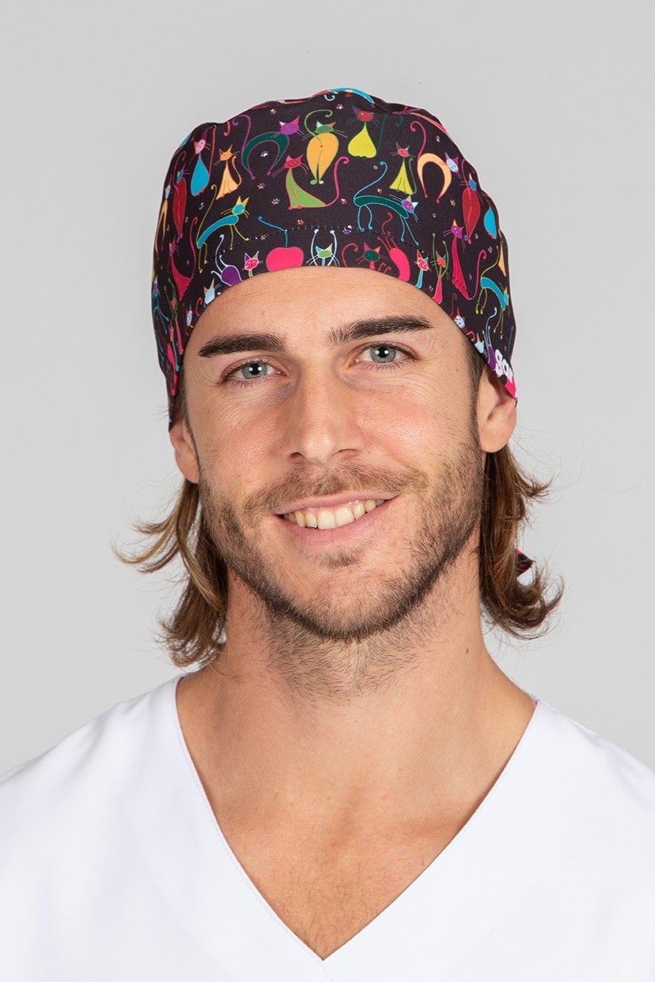 Bandana unisex con lacci microfibra fantasia Gary's 447300 - Westrose SRL - Abbigliamento da Lavoro Personalizzato