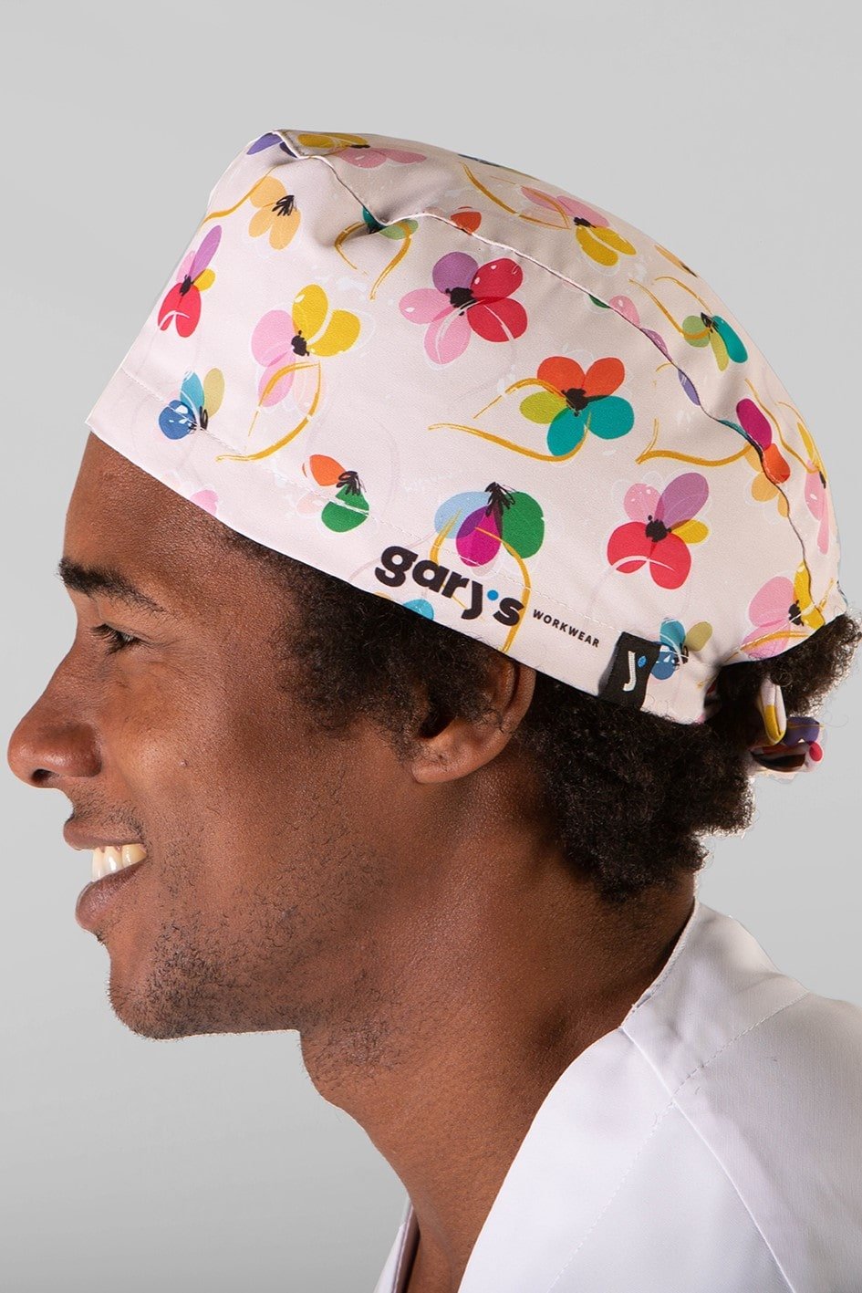 Bandana unisex con lacci microfibra fantasia Gary's 447300 - Westrose SRL - Abbigliamento da Lavoro Personalizzato