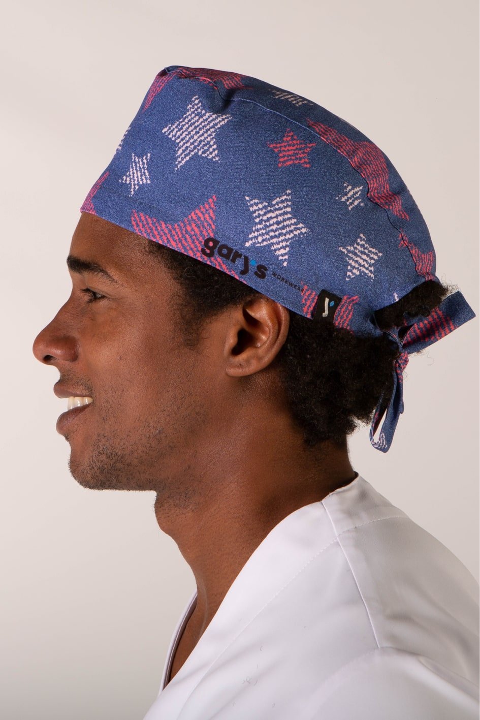 Bandana unisex con lacci microfibra fantasia Gary's 447300 - Westrose SRL - Abbigliamento da Lavoro Personalizzato