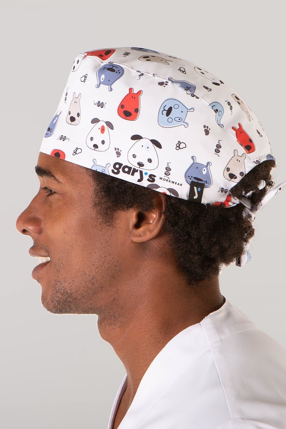 Bandana unisex con lacci microfibra fantasia Gary's 447300 - Westrose SRL - Abbigliamento da Lavoro Personalizzato