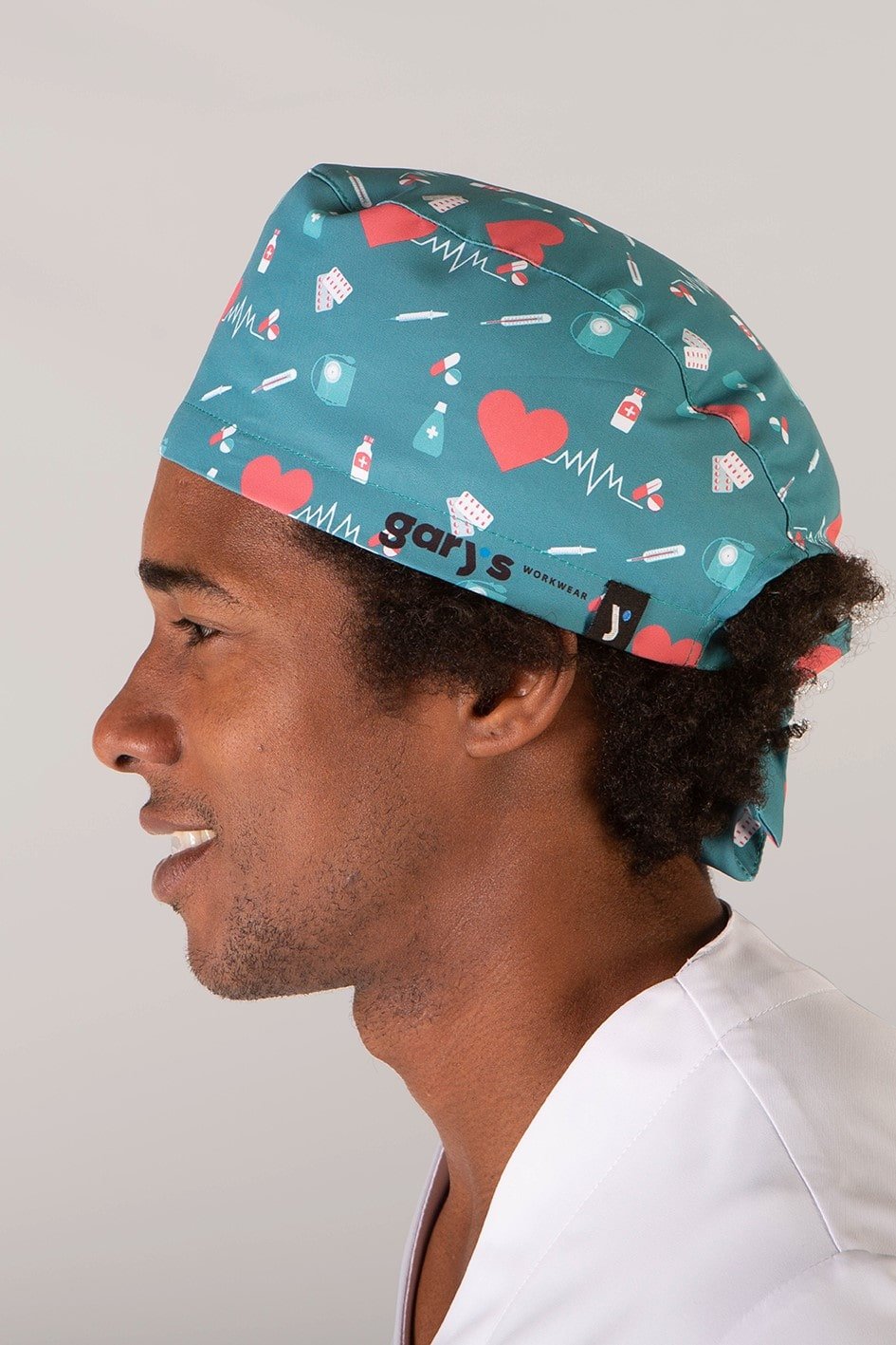 Bandana unisex con lacci microfibra fantasia Gary's 447300 - Westrose SRL - Abbigliamento da Lavoro Personalizzato