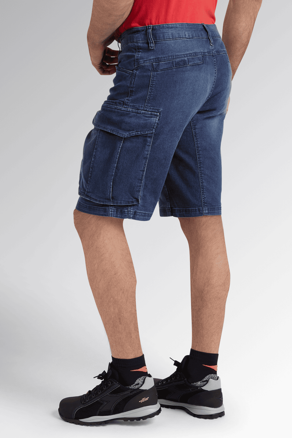 Bermuda in Jeans Diadora Stone Cargo Light - Westrose SRL - Abbigliamento da Lavoro Personalizzato