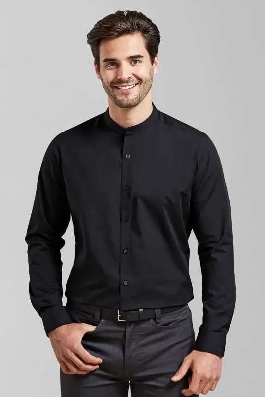 camicia-cameriere-coreana-nera-premier