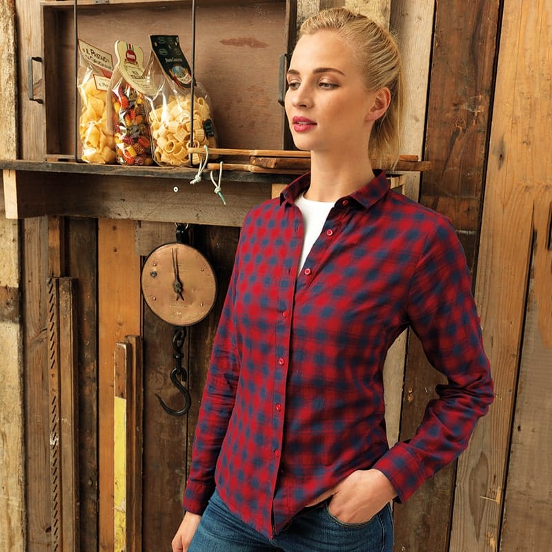 Camicia donna in cotone Premier Mulligan PR350 - Westrose SRL - Abbigliamento da Lavoro Personalizzato