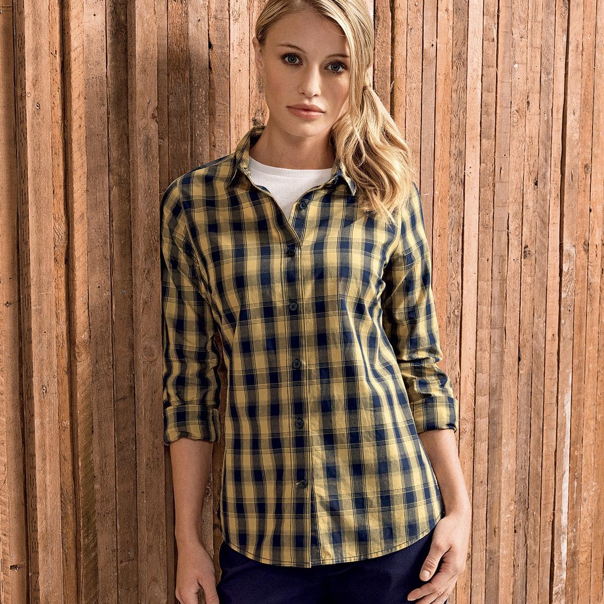Camicia donna in cotone Premier Mulligan PR350 - Westrose SRL - Abbigliamento da Lavoro Personalizzato