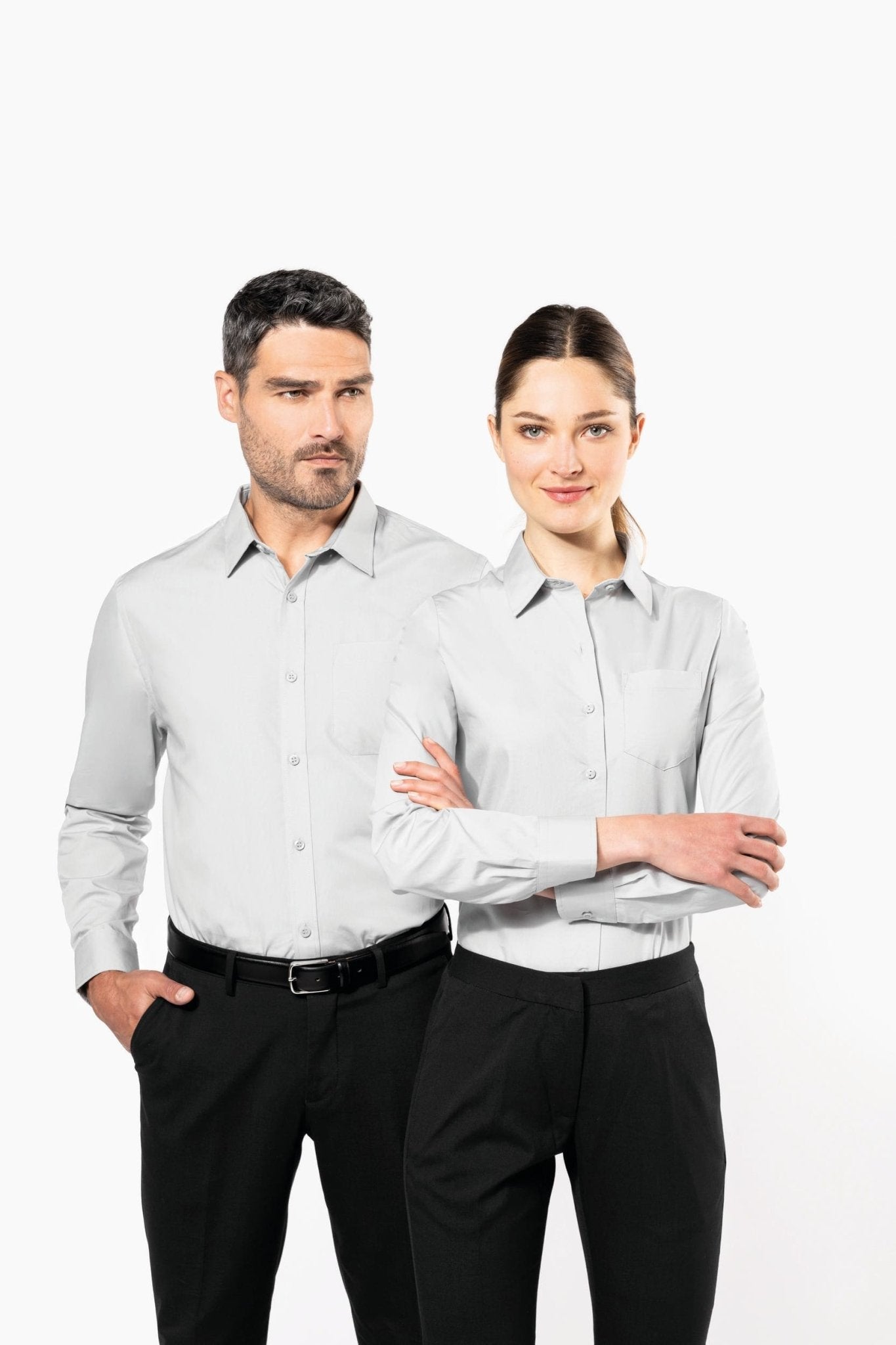 Camicia donna popeline 100% cotone K542 - Westrose SRL - Abbigliamento da Lavoro Personalizzato