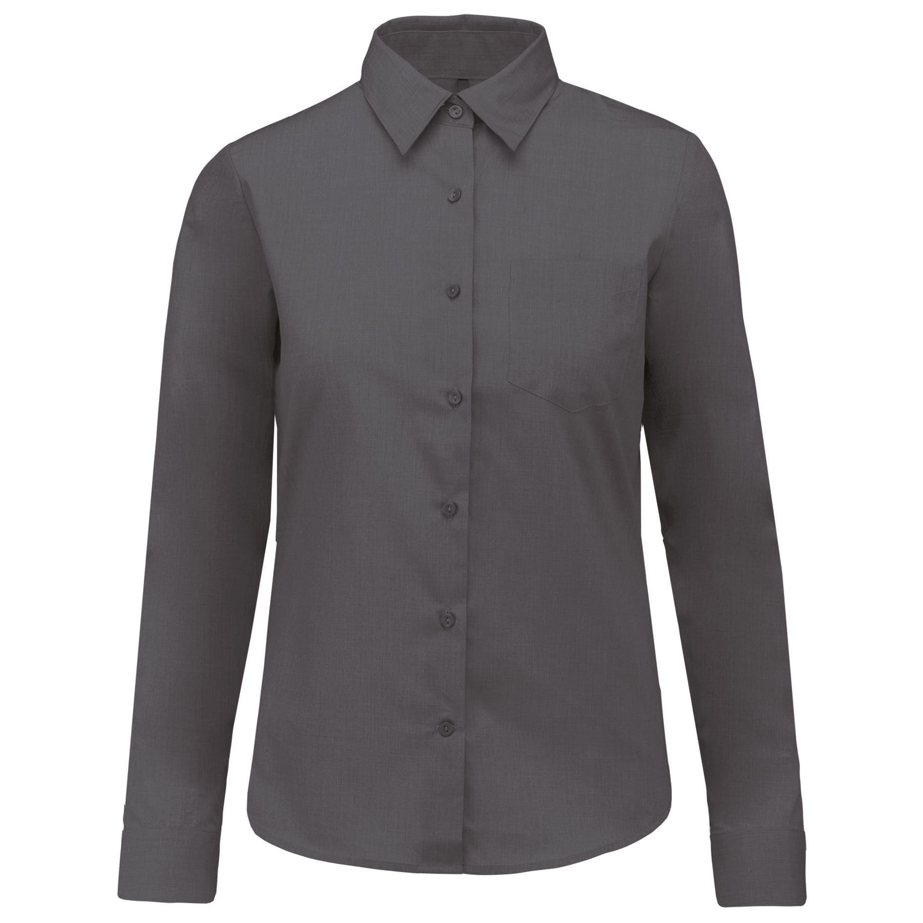 Camicia donna popeline policotone facile da lavare K549 - Westrose SRL - Abbigliamento da Lavoro Personalizzato