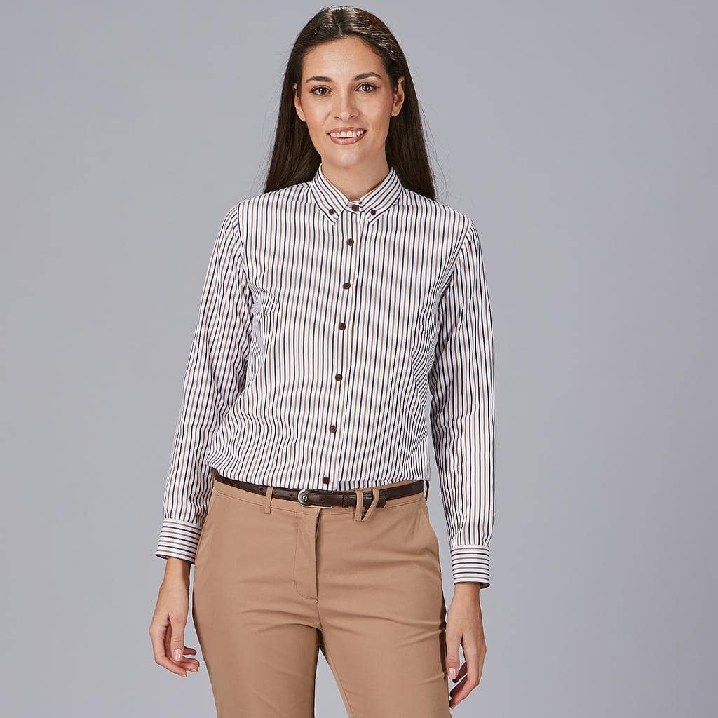 Camicia donne a righe Gary's Simonetta 240033 - Westrose SRL - Abbigliamento da Lavoro Personalizzato