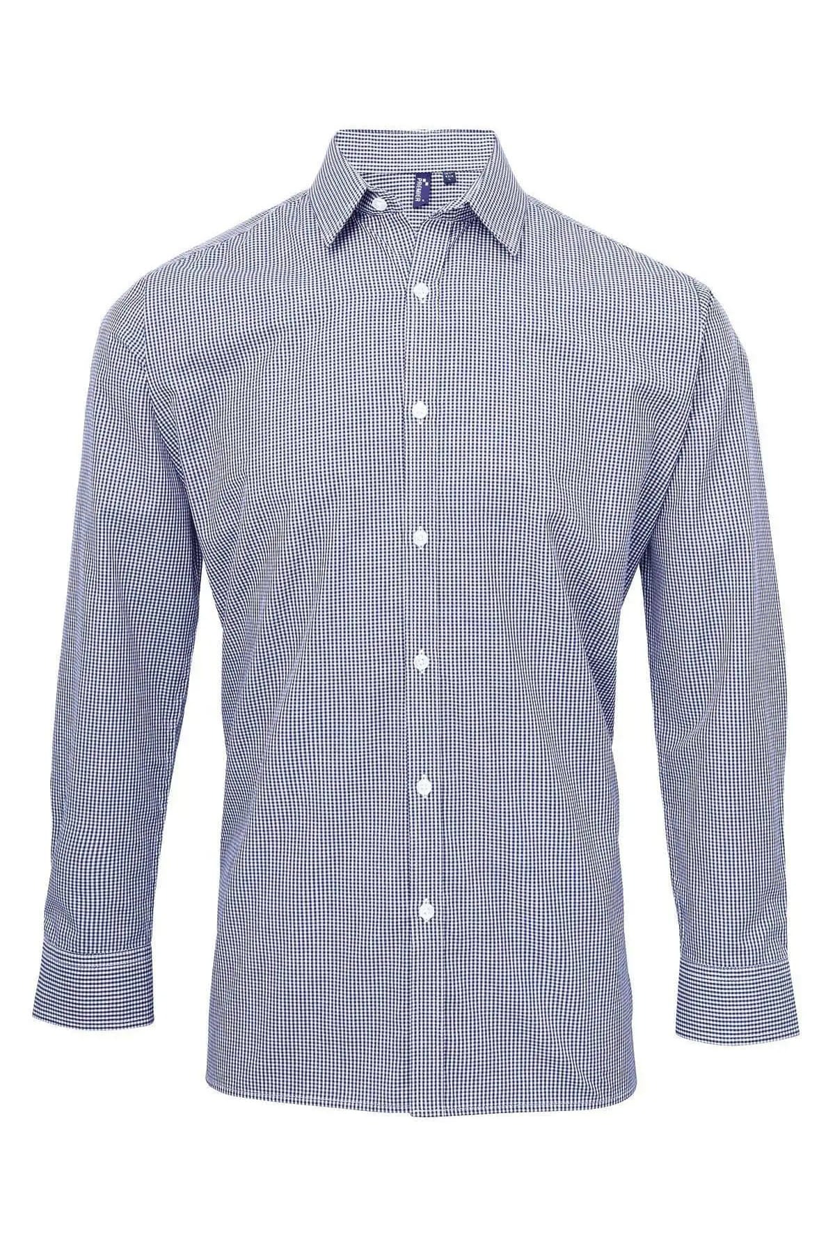 Camicia in cotone a quadretti Premier Gingham PR220 - Westrose SRL - Abbigliamento da Lavoro Personalizzato