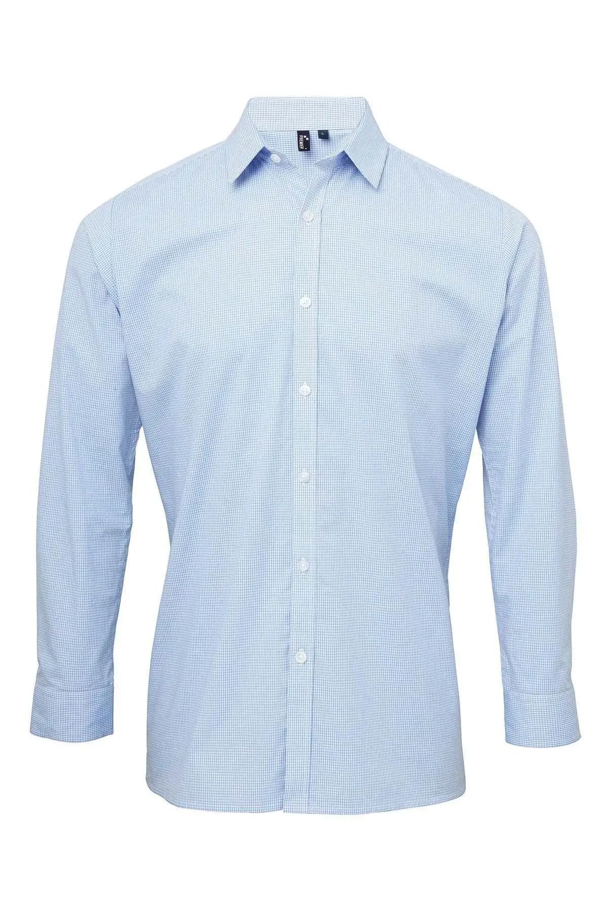 Camicia in cotone a quadretti Premier Gingham PR220 - Westrose SRL - Abbigliamento da Lavoro Personalizzato