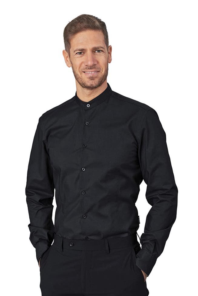 Camicia uomo coreana in cotone Siggi Evan - Westrose SRL - Abbigliamento da Lavoro Personalizzato