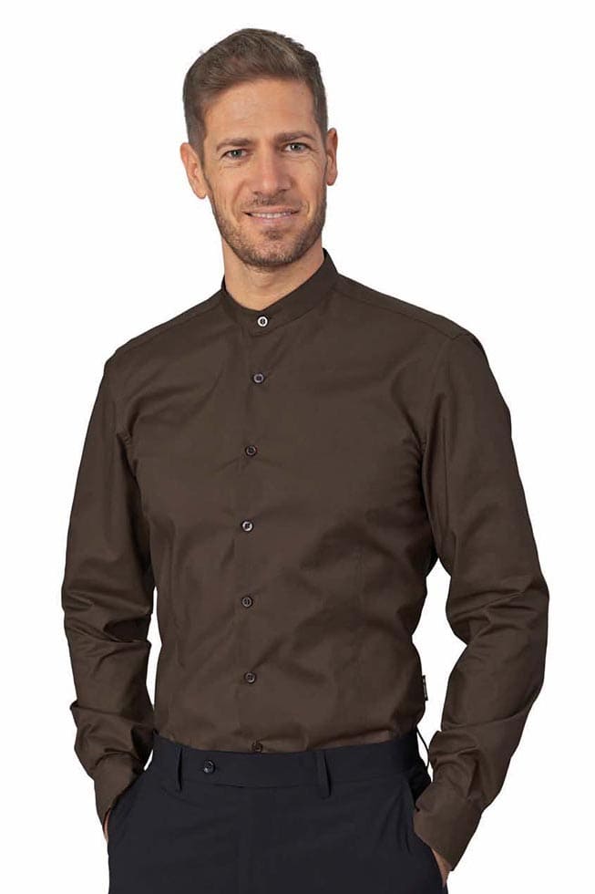 Camicia uomo coreana in cotone Siggi Evan - Westrose SRL - Abbigliamento da Lavoro Personalizzato